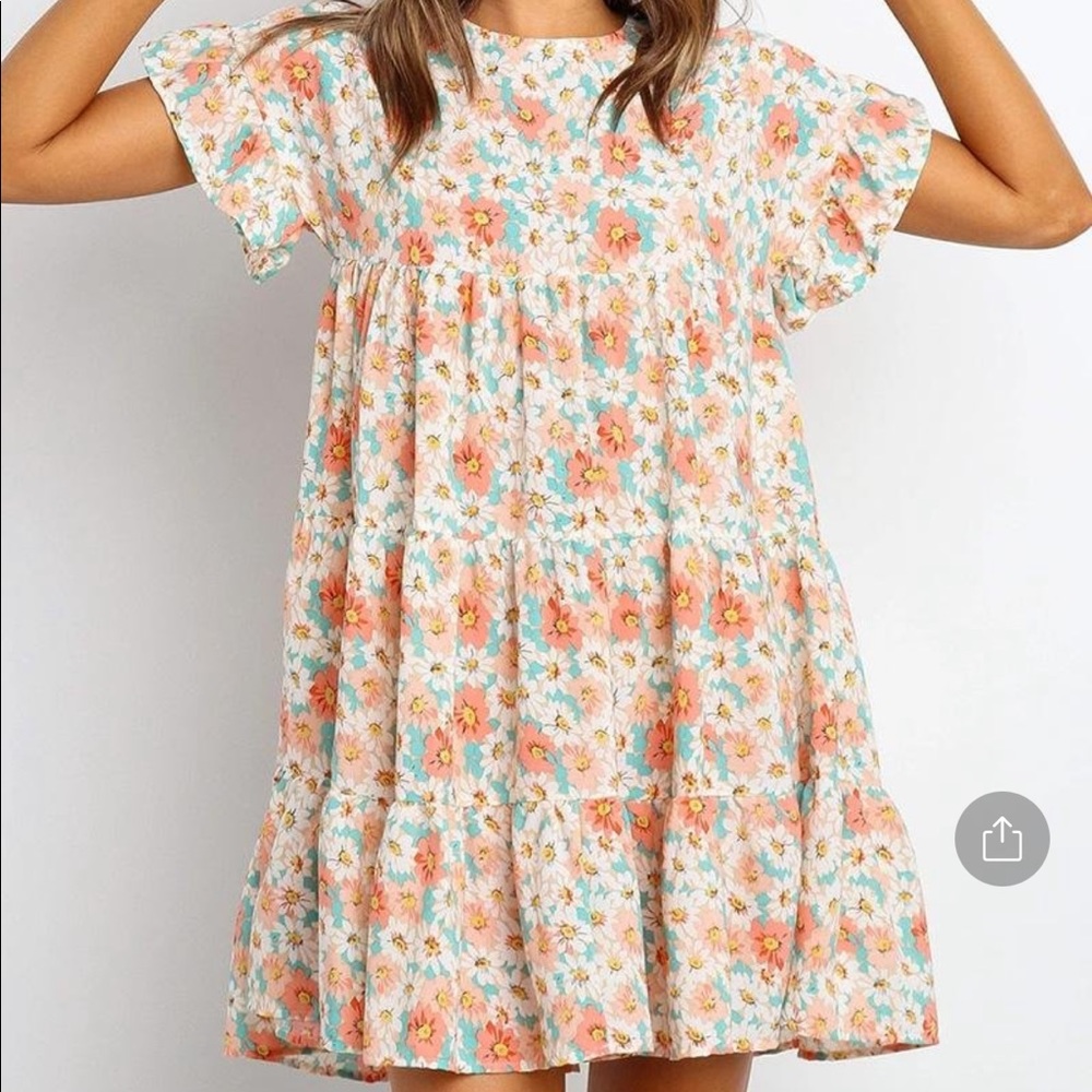 Pink Lily Complete My Heart Floral Dress | Small